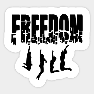 Freedom Sticker